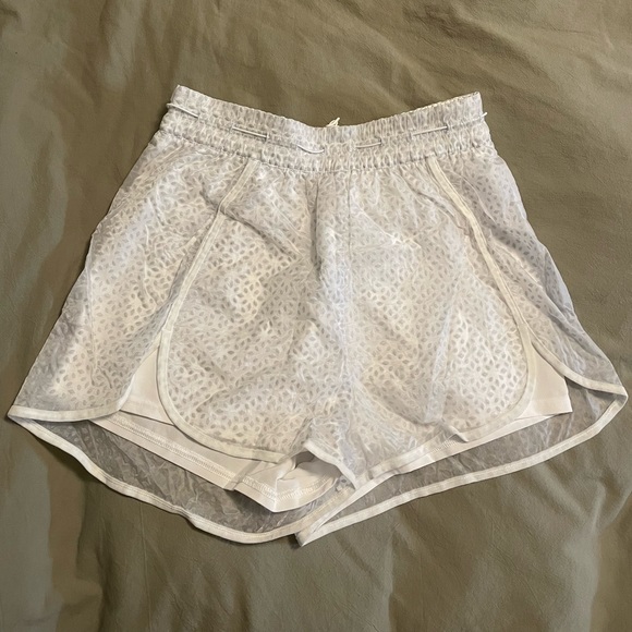 White Lululemon Shorts - Picture 1 of 5